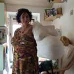 violeta con calco
